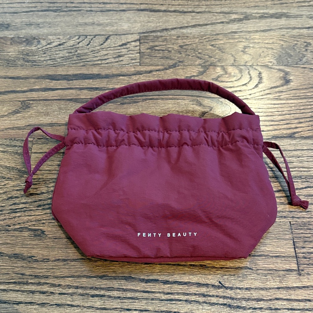 Fenty beauty padded drawstring bag